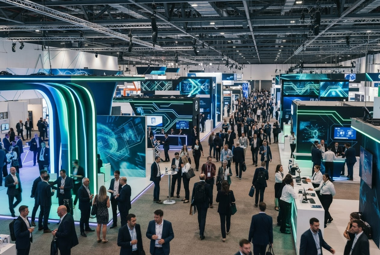The NCIPAT Expo exhibition hall