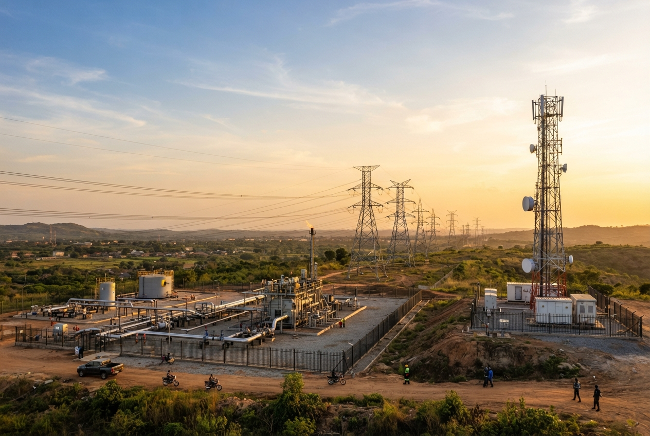 Nigeria's critical national infrastructure — power, energy and telecommunications
