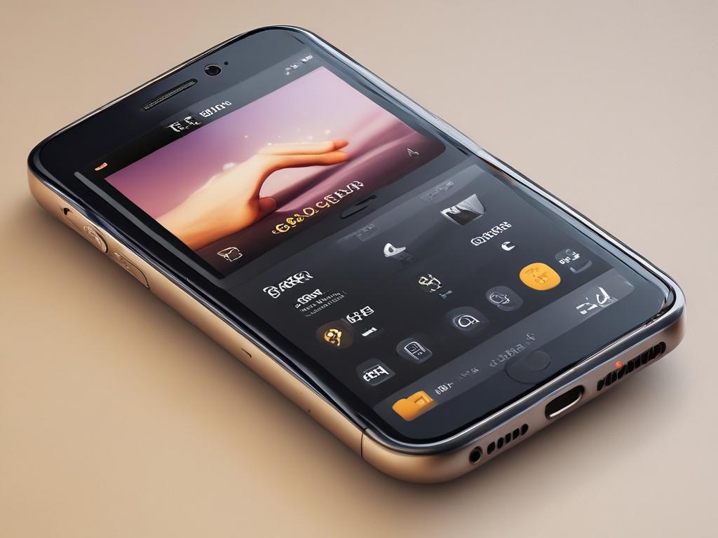 A stylish and inviting phone interface displaying escort options, with