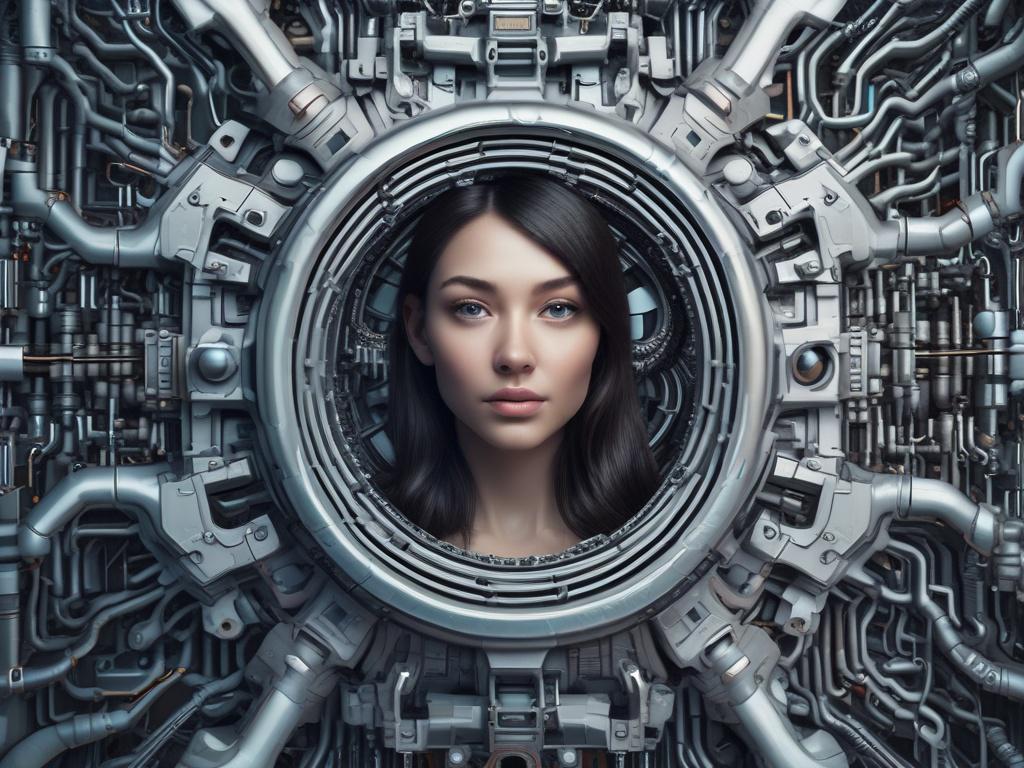 **AI Image Generation Prompt:**

Create a high-resolution, hyper-realistic photo that visually encapsulates the blog titled "Unlocking the Power of AI in Marketing." The composition should be simple and clear, featuring a single subject: a confident marketing professional, a mid-30s Caucasian woman with shoulder-length dark hair, engaged in an inspiring moment of discovery while interacting with a digital tablet. She should have a look of focus and excitement, suggesting that she is uncovering valuable insi