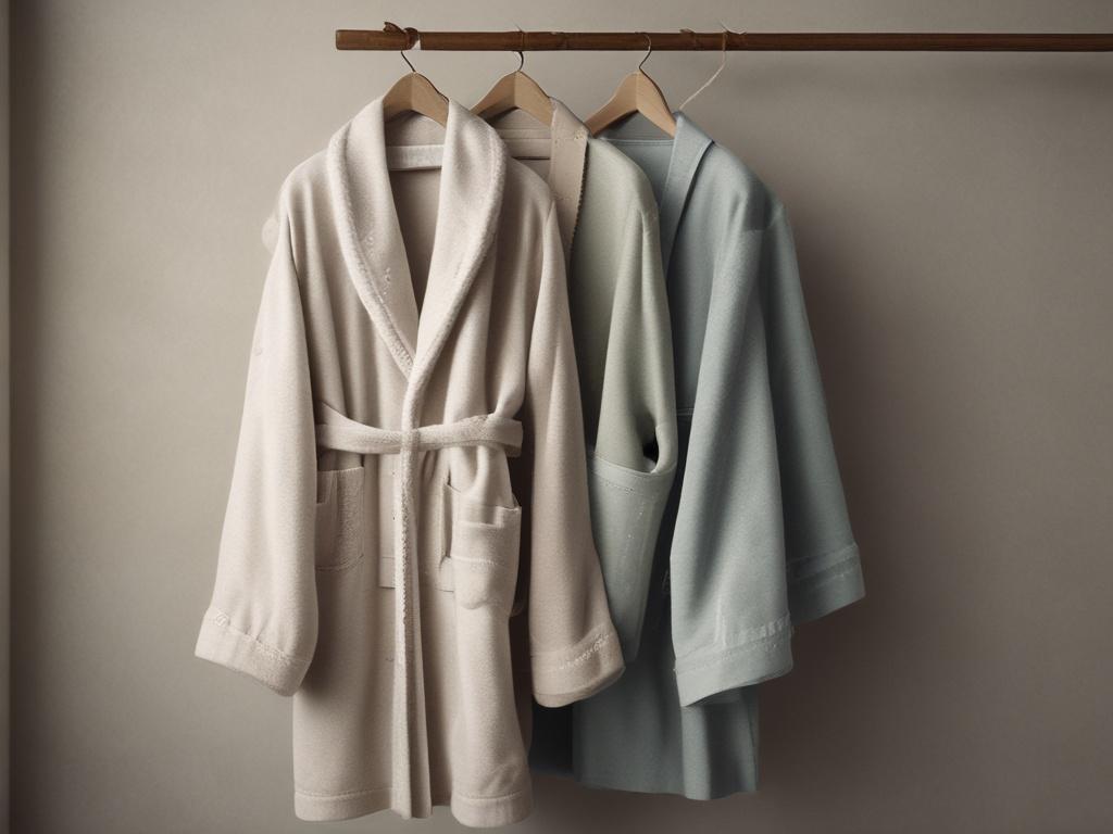 elegant bathrobes, hotel robes, luxury fabric, stylish design