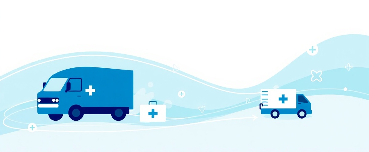 Medical logistics and delivery routes