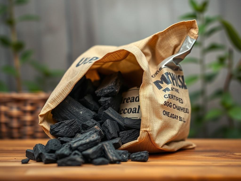 A hyper realistic close up shot of a bag of
