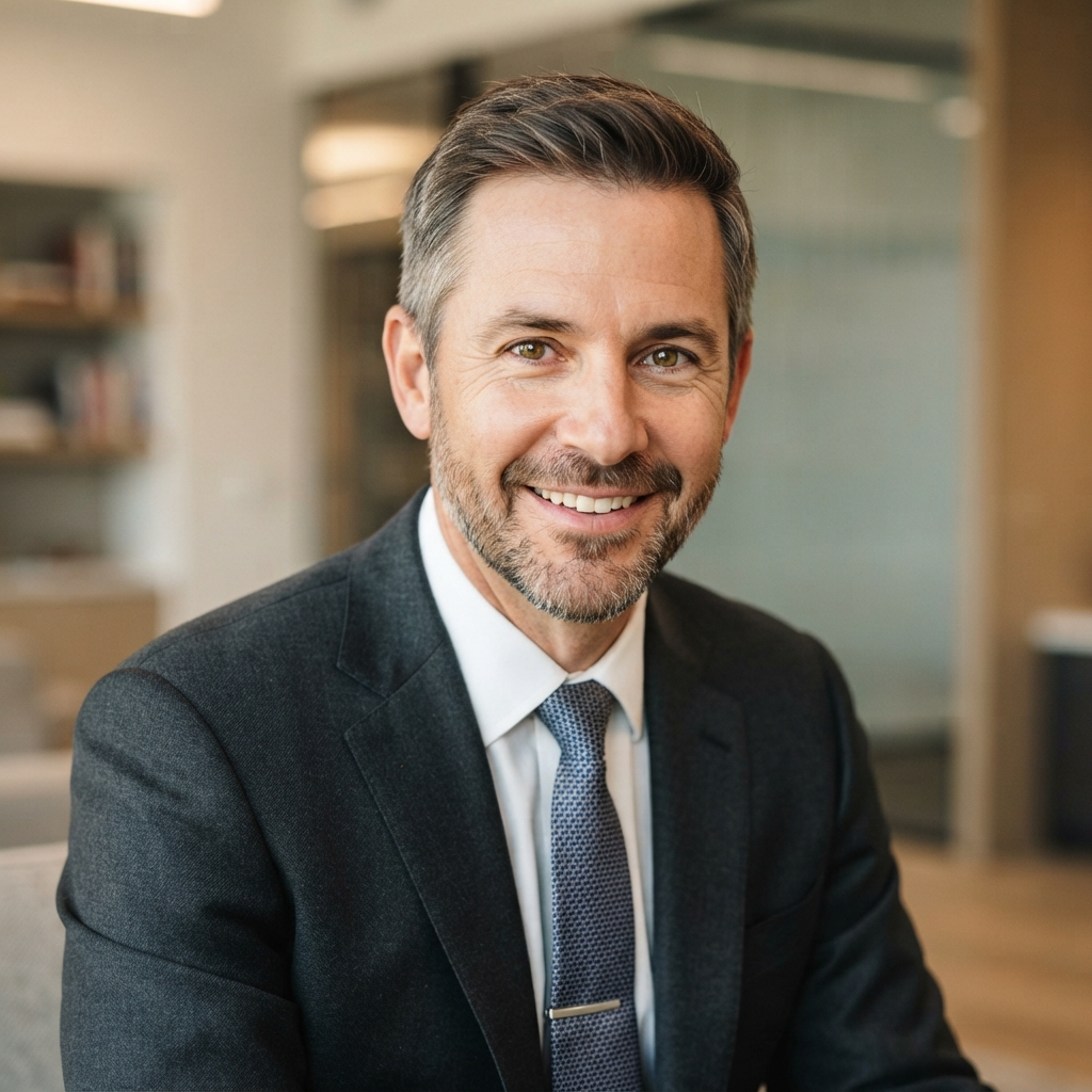 Professional headshot of James Mitchell