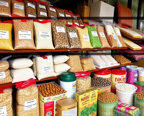 Bahan pokok di pasar