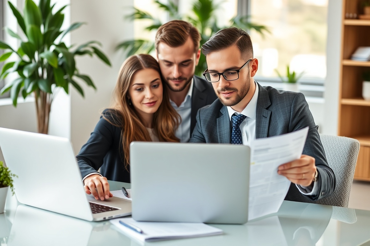 Professional HR team working together on business advisory and recruitment strategy