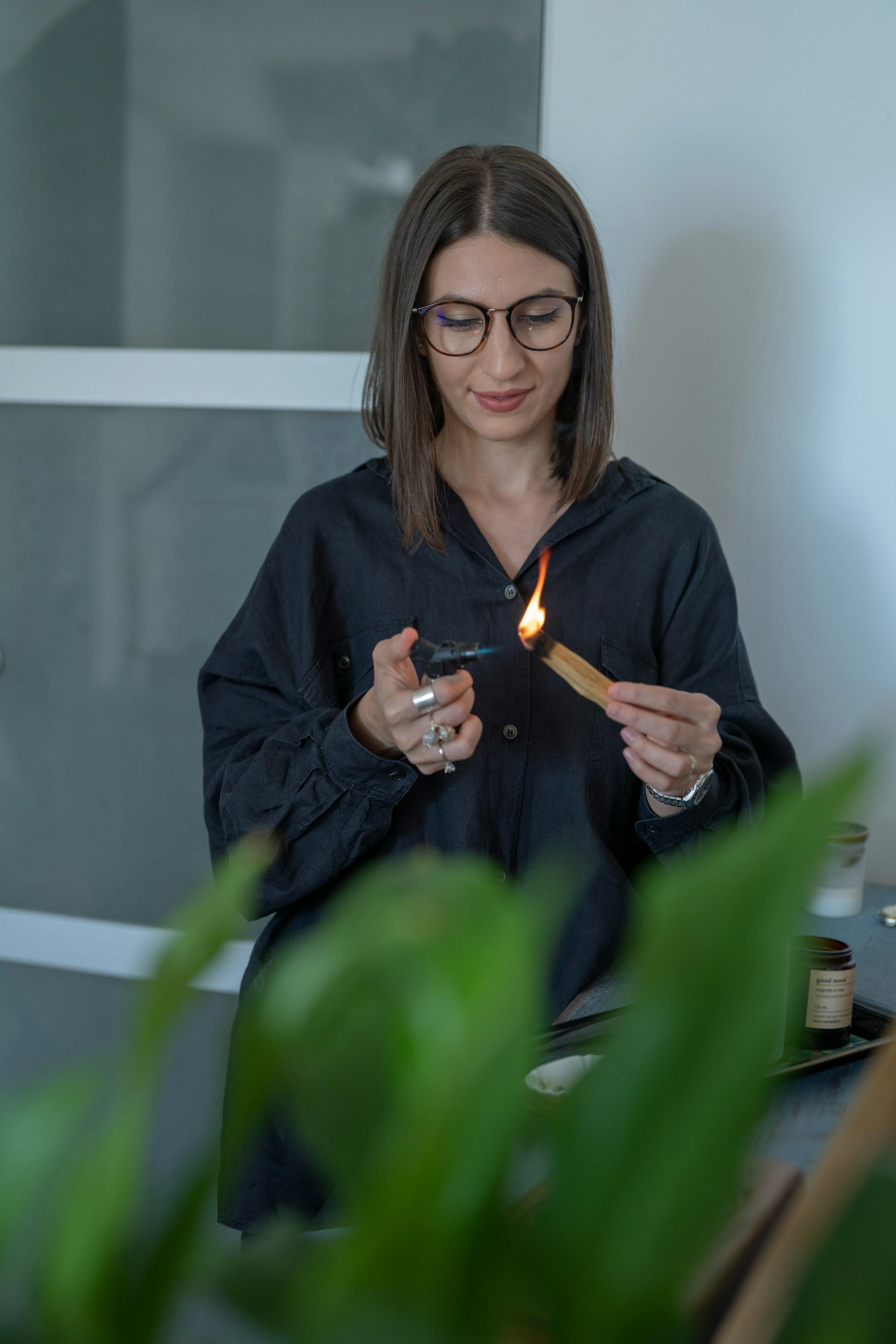 Feng shui ritual.