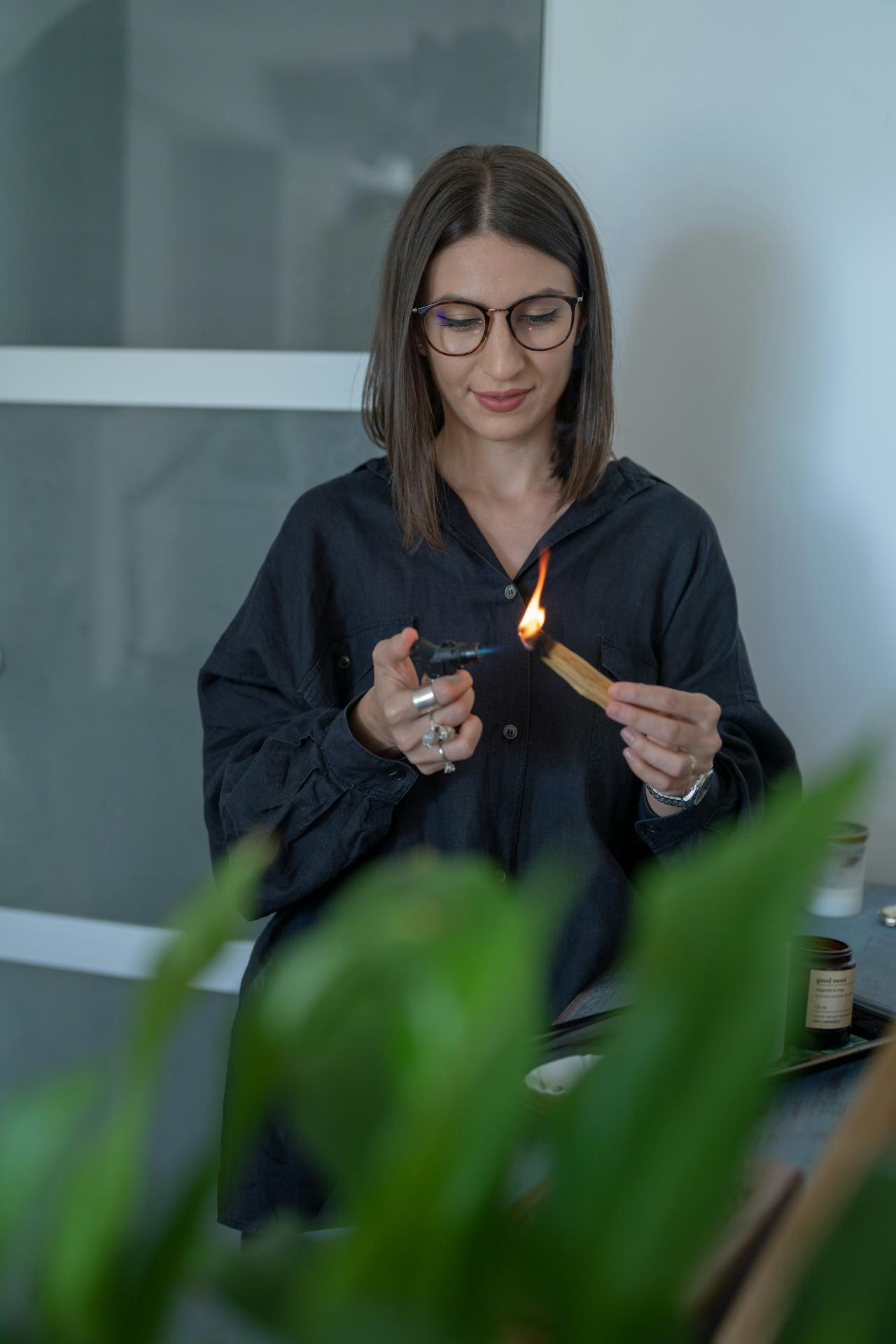 Feng shui ritual.