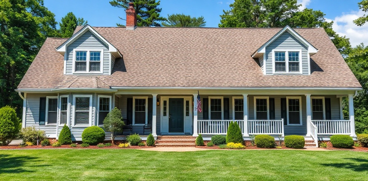 Well-maintained residential home exterior