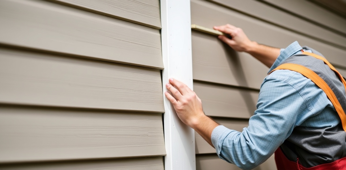 Professional siding installation