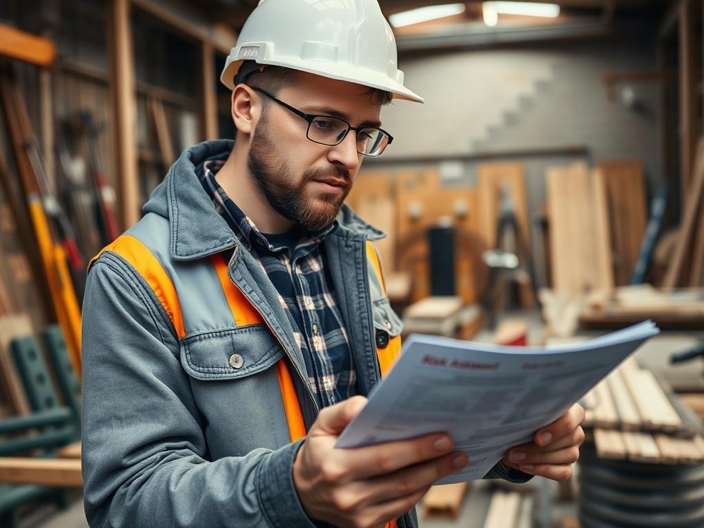 A realistic high resolution of a construction site with a