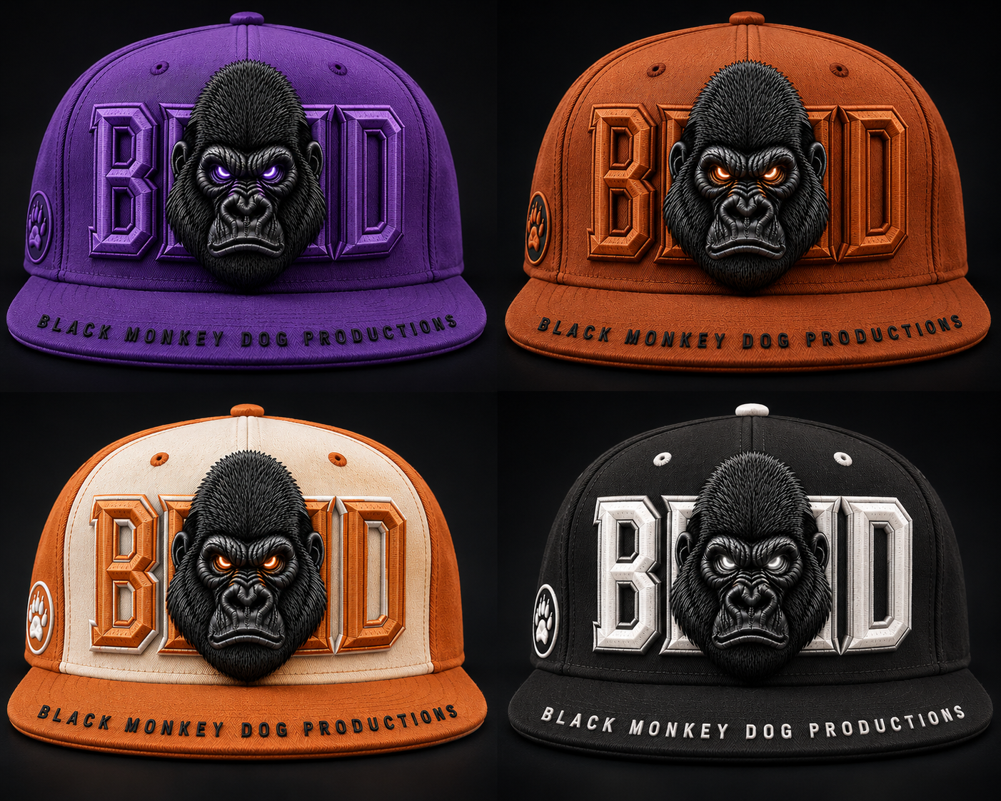 BMD Multi-Color Series - Purple, Orange, and White Colorways