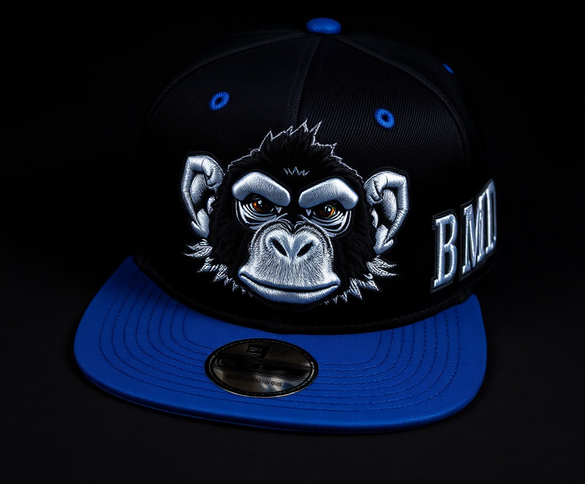 BMD Royal Blue Collector Cap - Electric Blue Crown with Silver Details