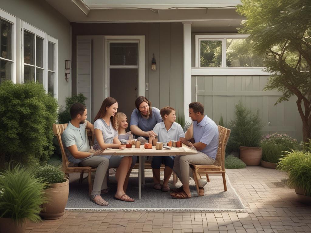 family, retreat, spacious, backyard, accommodation