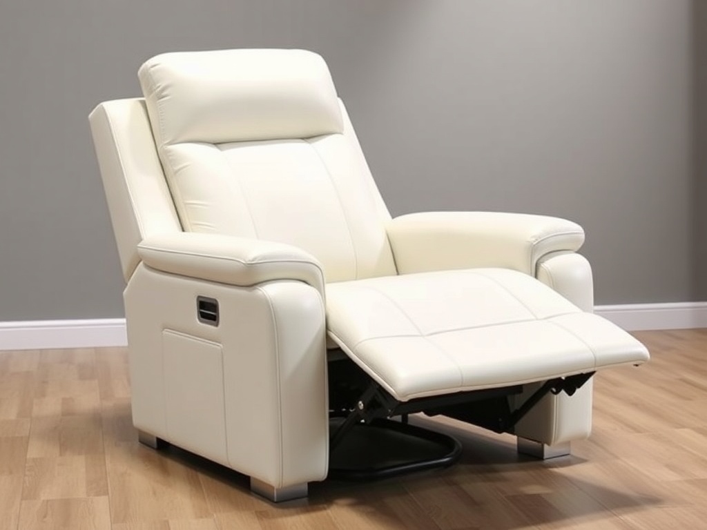Recliner - White Power with Heating