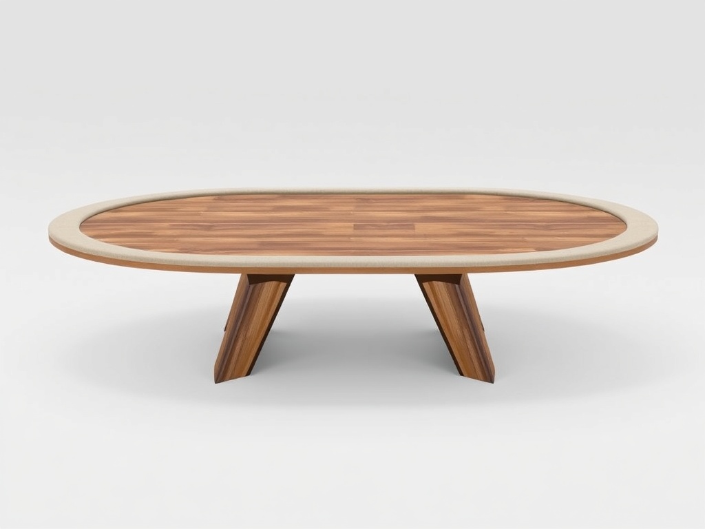 Office Meeting Table - Oval Modern