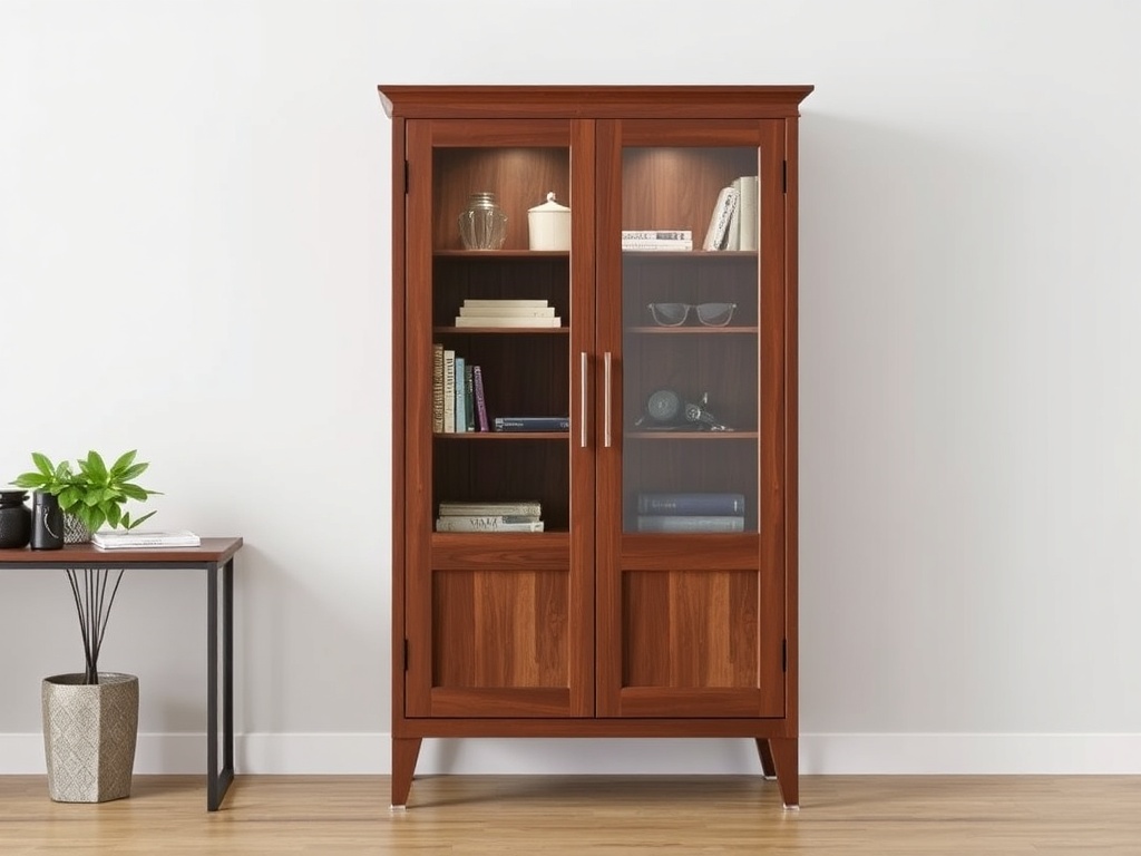 Office Storage Cabinet - Glass Door