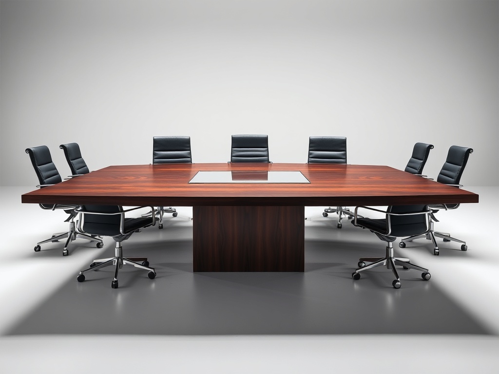 Office Conference Table - Executive Dark