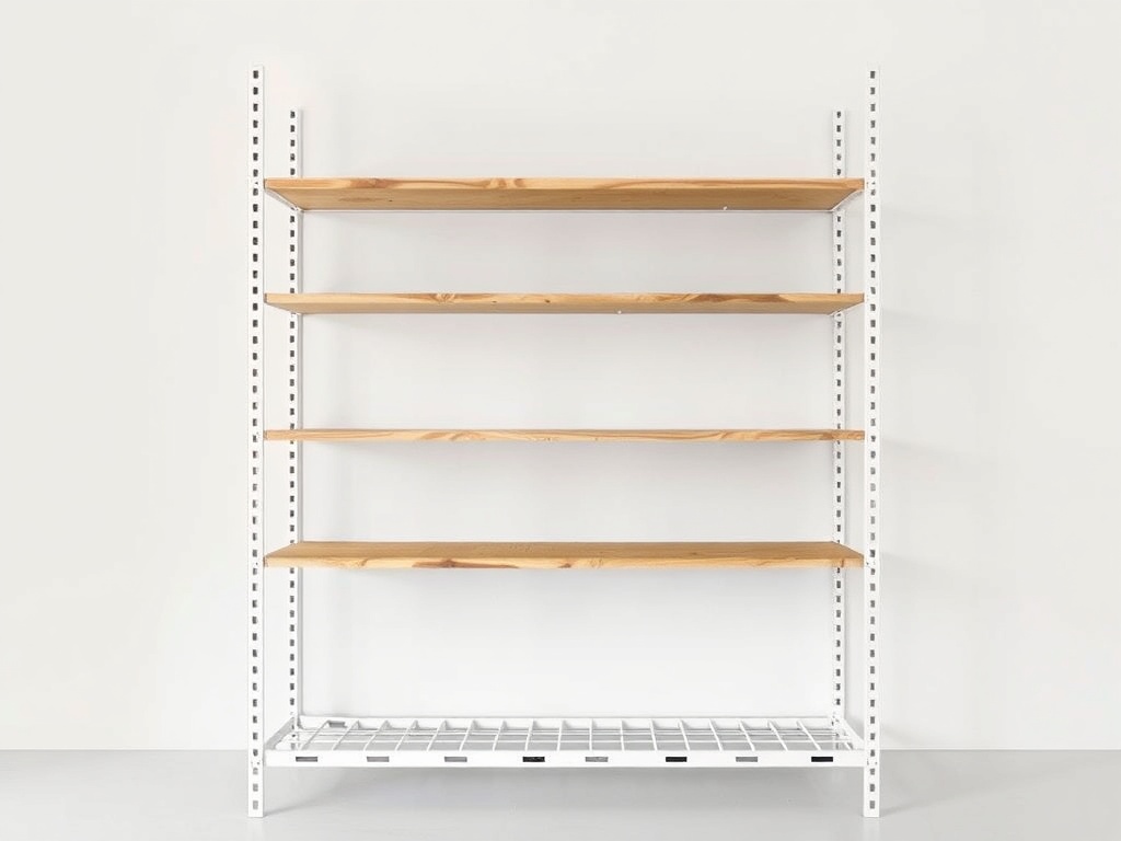 Office Shelving - Open Metal Wood