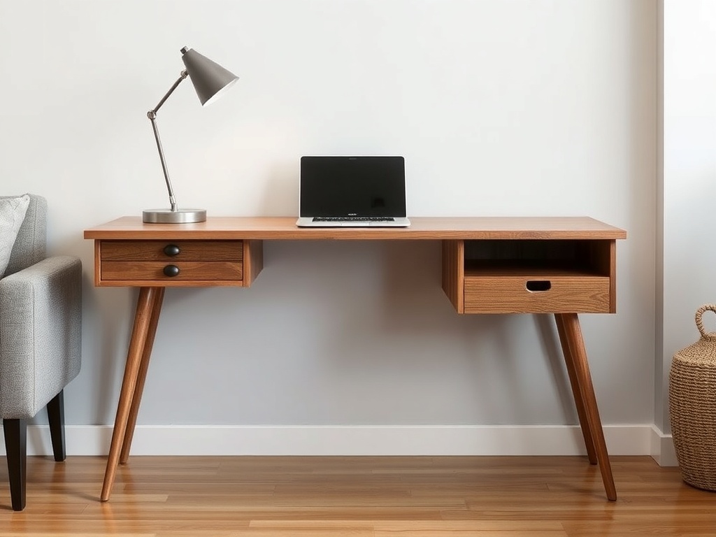 Office Sofa Table - Console Gray