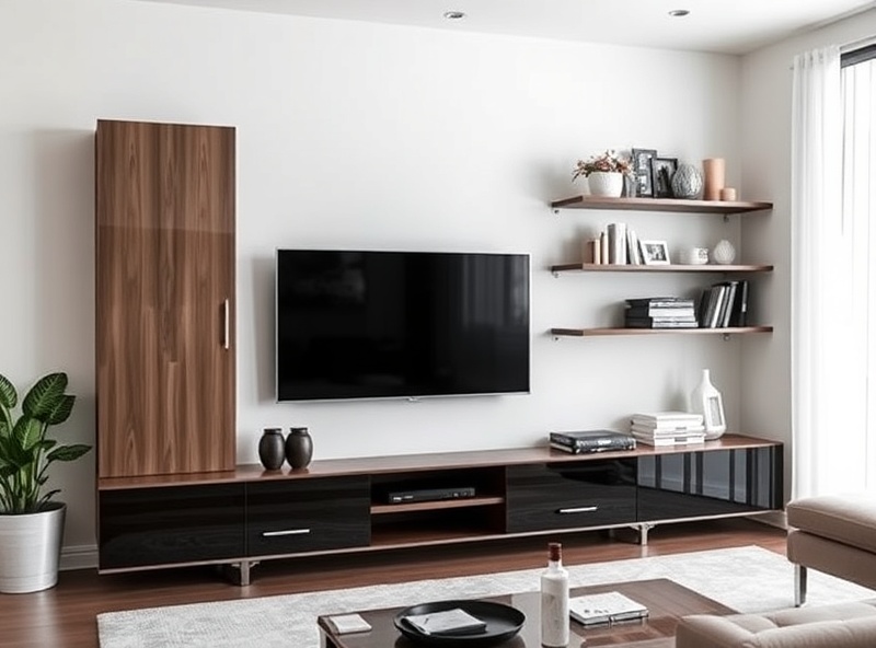 Entertainment Wall Unit