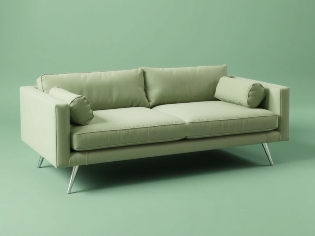 Sage Green Scandinavian Sofa Bed