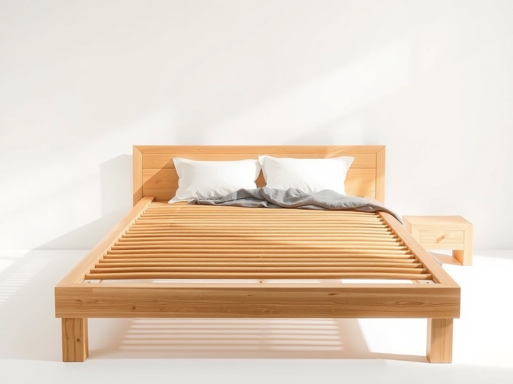 Bed - Bamboo Eco-Friendly Natural