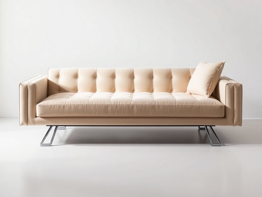 Sofa Cum Bed - Beige Minimalist