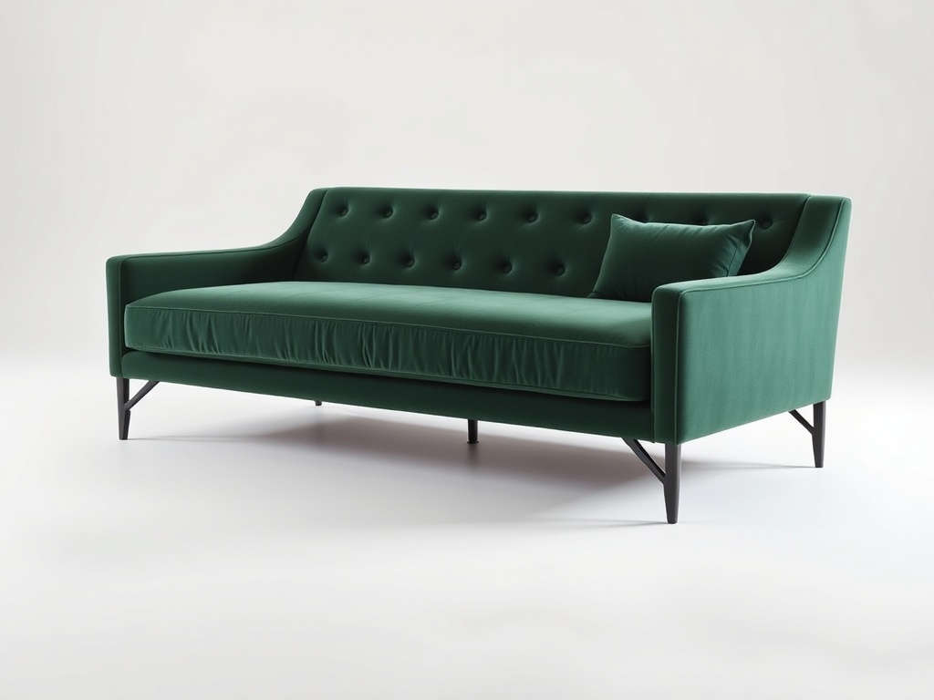 Sofa Cum Bed - Forest Green
