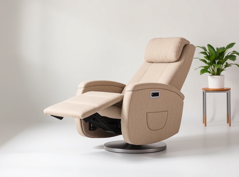 Recliner - Light Taupe Microfiber Power Zero Gravity