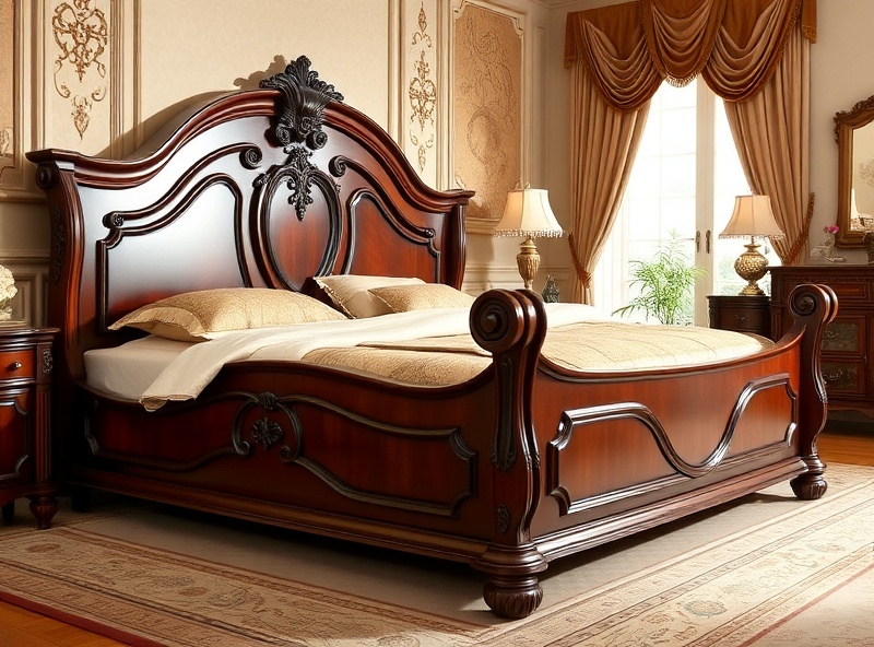 Sleigh Bed