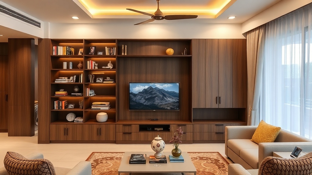 Custom bookshelf storage solutions