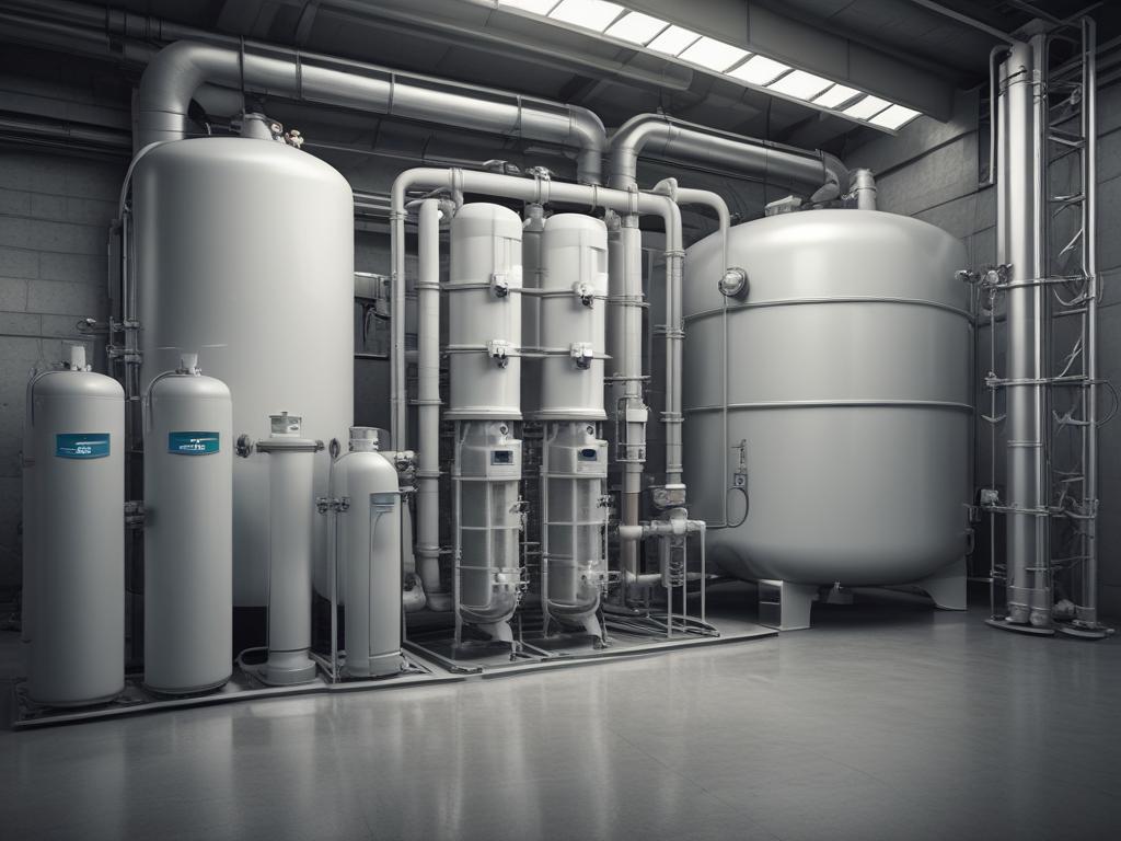 industrial reverse osmosis plant, water treatment, large scale water purification