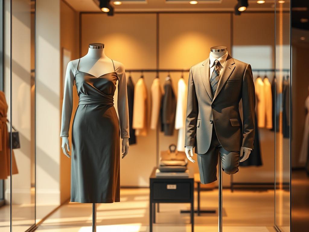 A realistic high resolution of a beautifully arranged luxury fashion