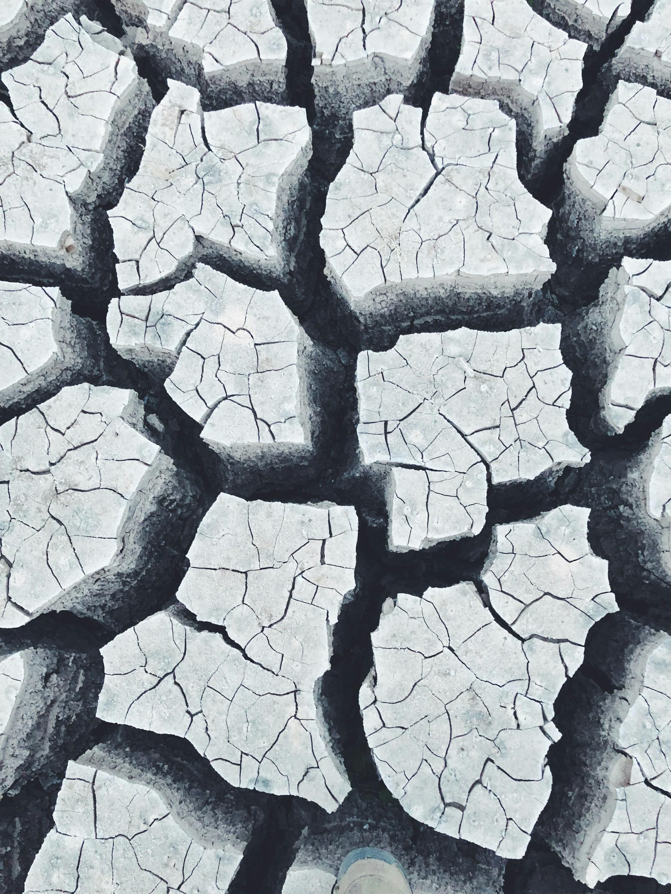 It’s been a long time without rain in Arizona. I took this photo after hiking to one of my favorite water holes. Surprisingly it was completely dry. This has held water every year until 2017. It was precarious while walking across to get this photo. Columns would give away and the drop was almost 3 feet to some semi-stable ground.