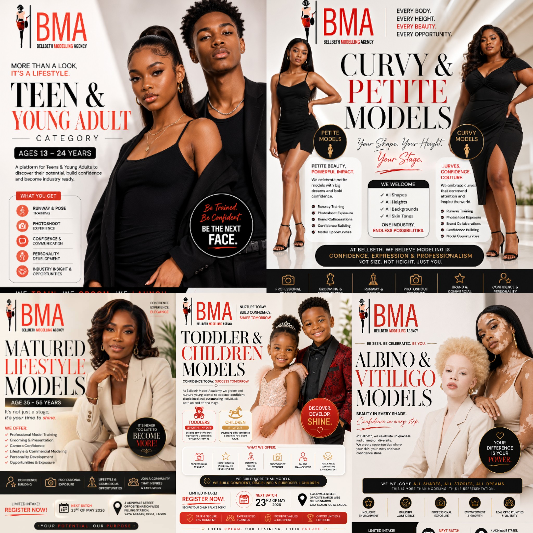 Diverse models at Bellbeth - Celebrating inclusivity