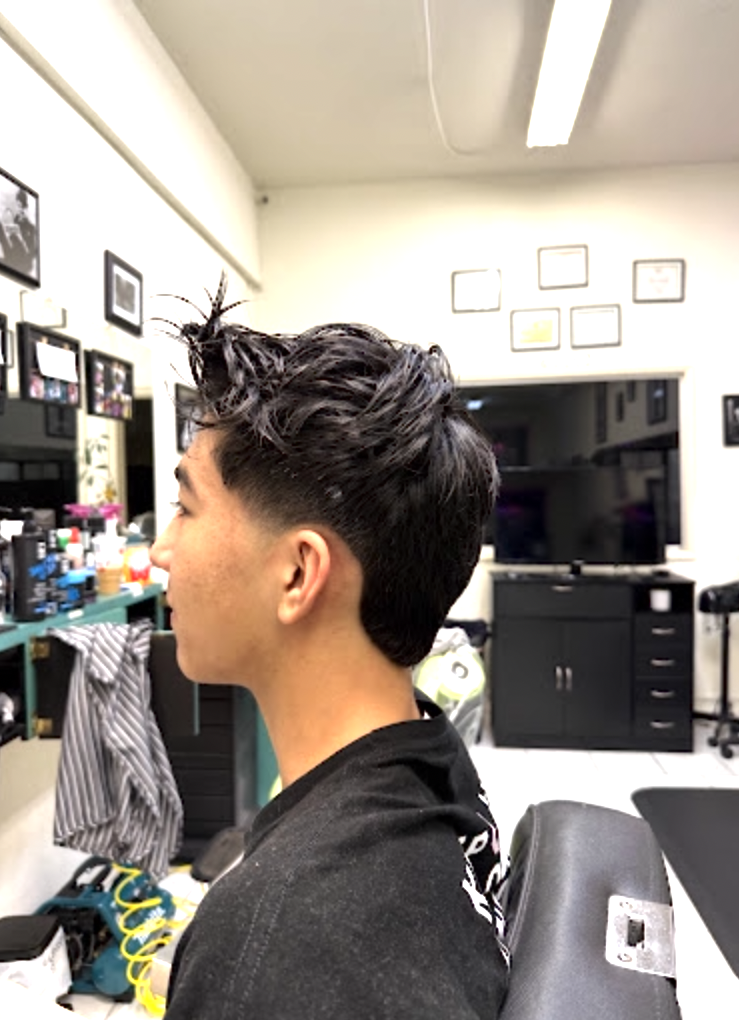 Satisfied customer at Niles Proper Cuts