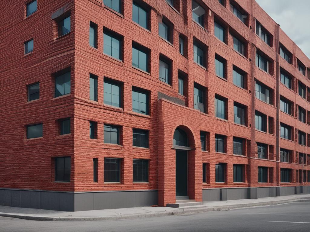 commercial building, Gaya, SRM Bricks