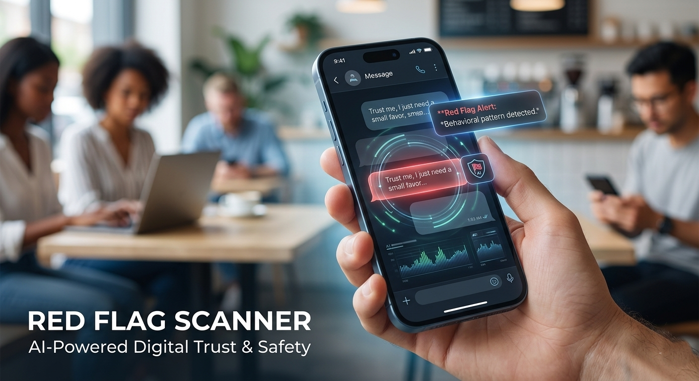 Red Flag Scanner app interface