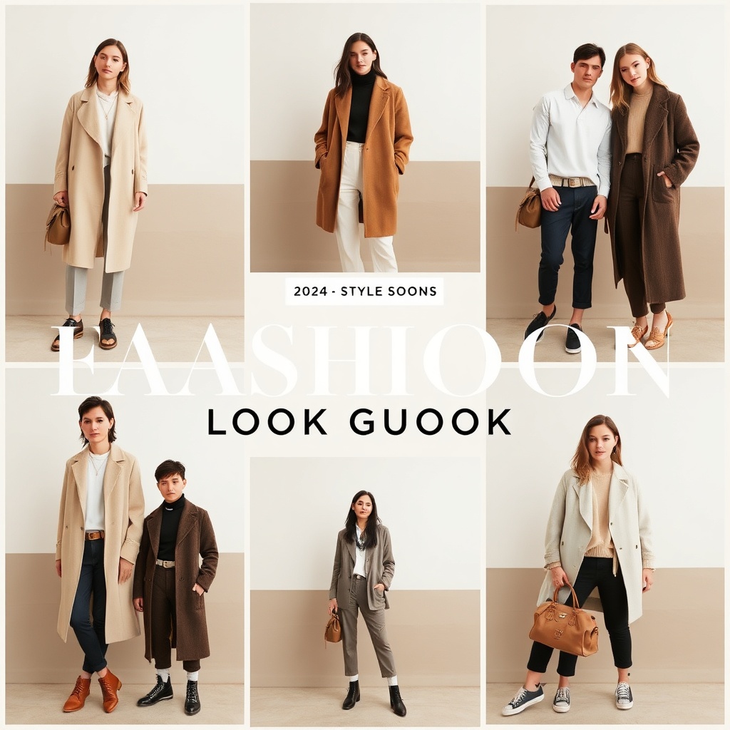 MODZ DESIGNS seasonal lookbook featuring outfit combinations