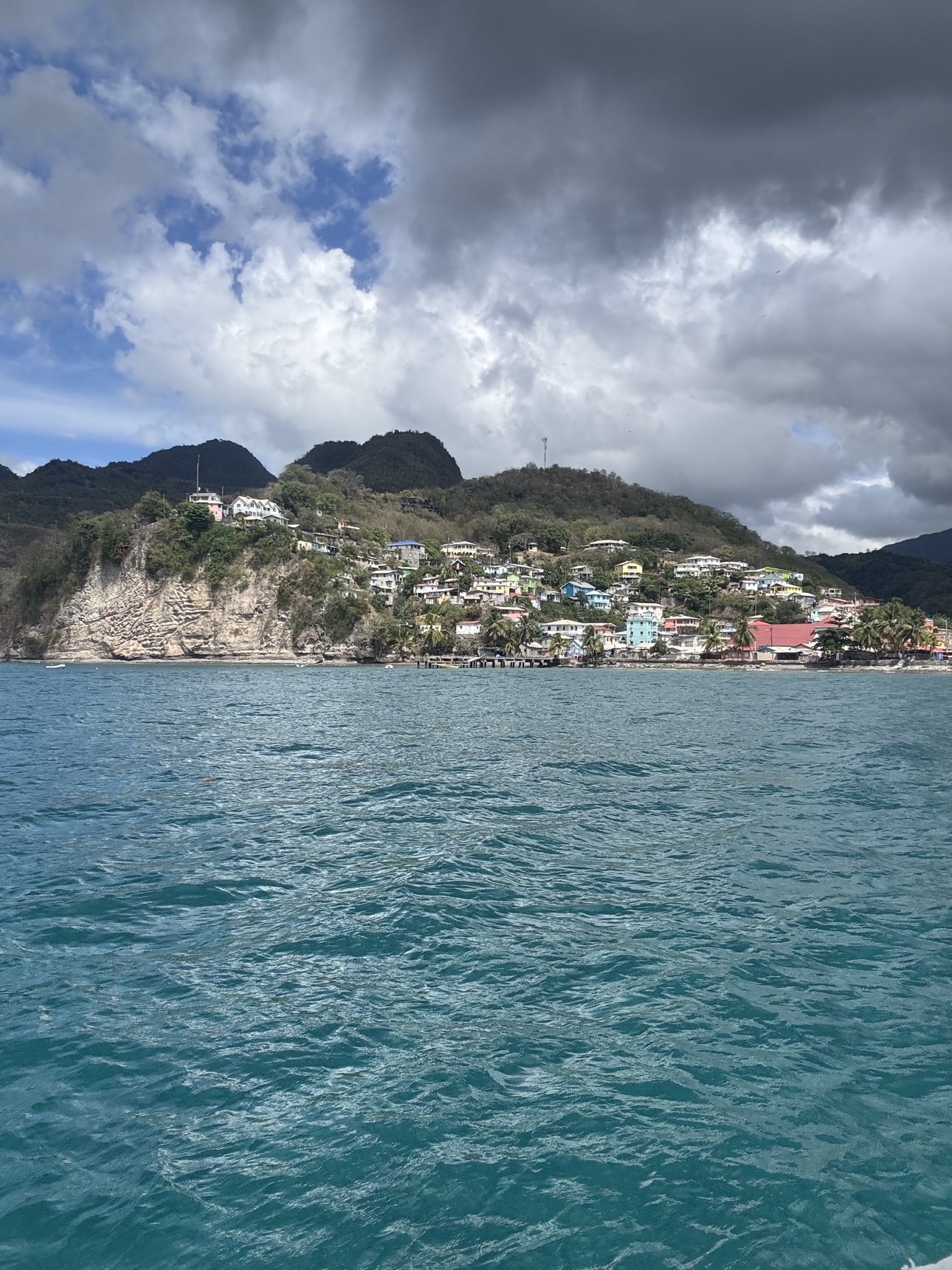 Tropical vacation view