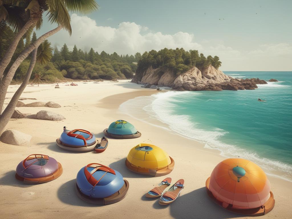 adventure activities, water sports, zip lining, beach relaxation, outdoor exploration