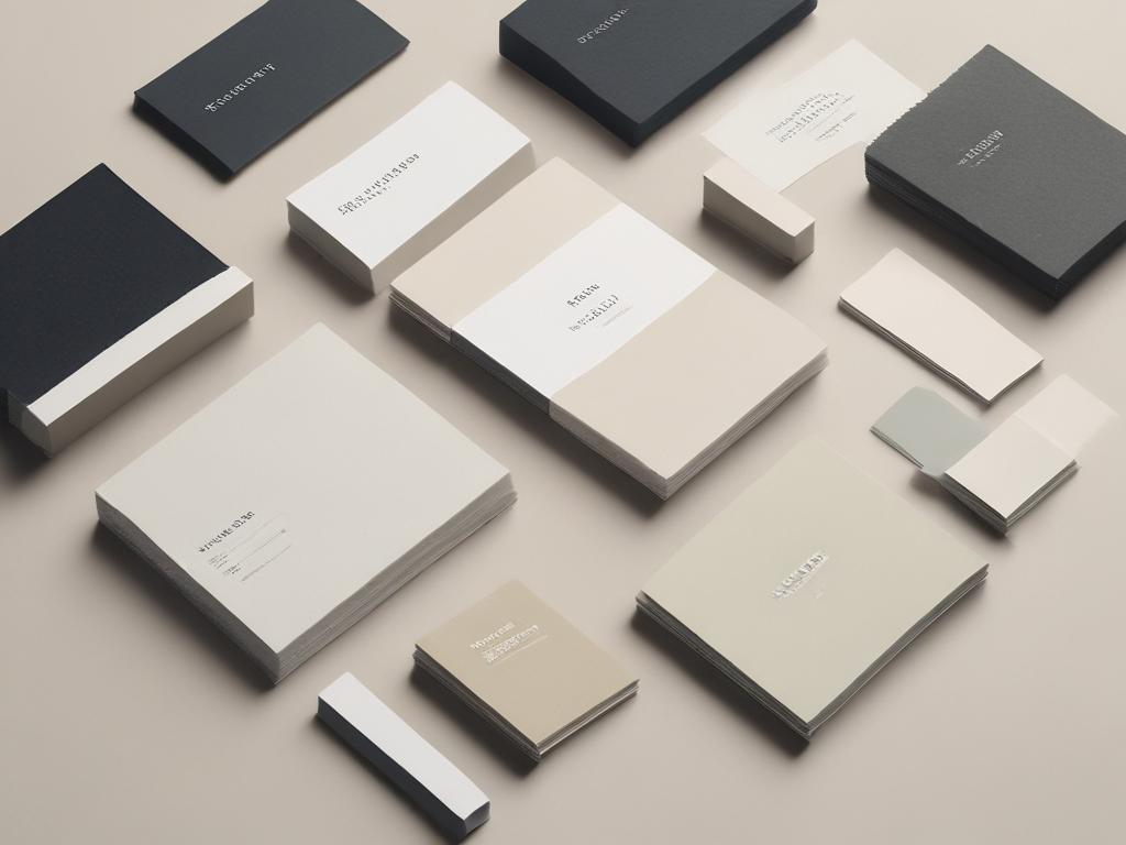 brand identity, logo design, business cards, cohesive design, startup branding