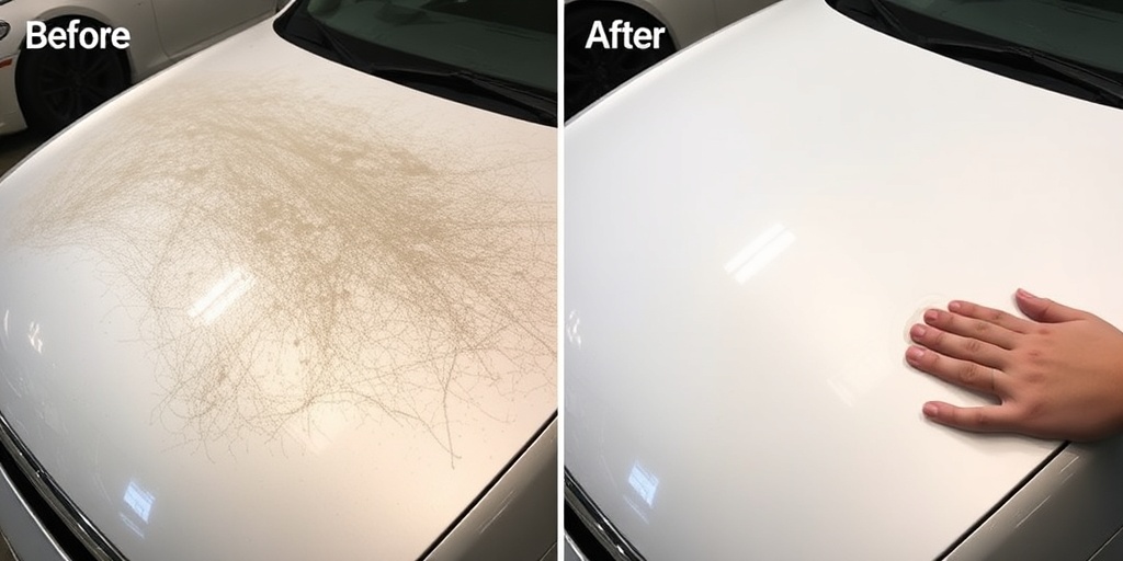 Silver Car Hand Wash - Before