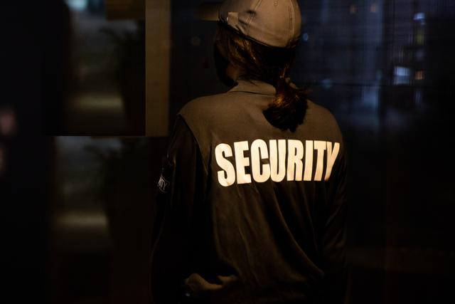 This is an image of a security guard.