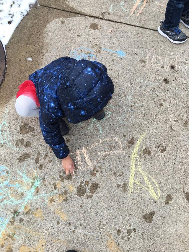 Our Saplings & Mighty Oaks shared messages of love with