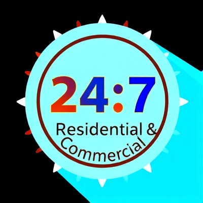 24/7 Residential & Commercial badge