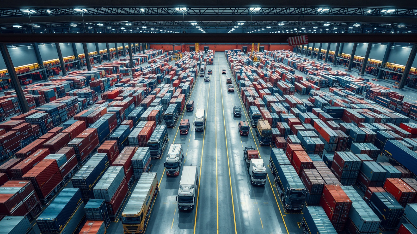Large-scale logistics operations