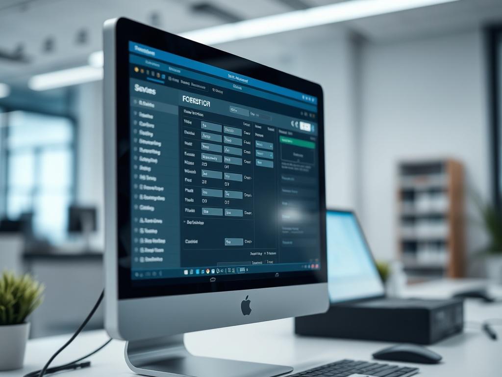 A high resolution image of a computer screen displaying an