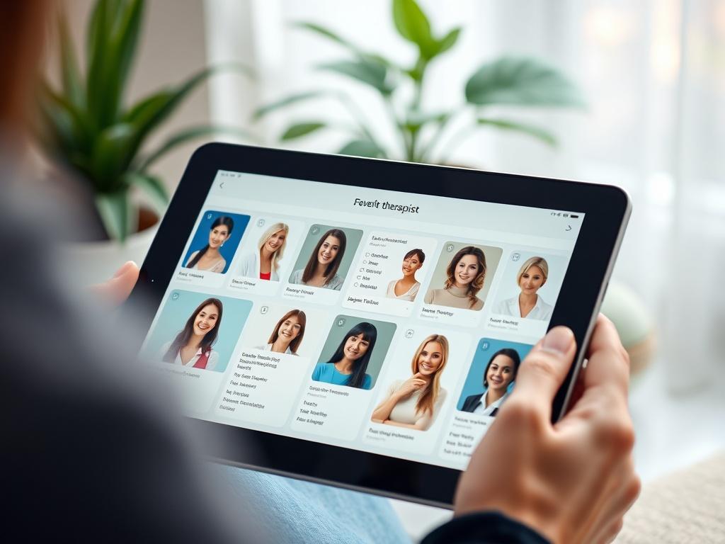 An image capturing a serene space where clients can select